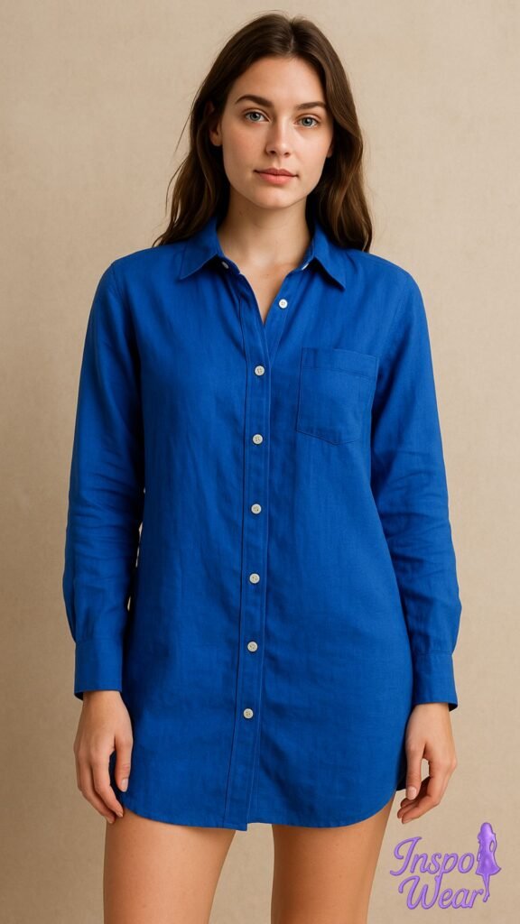 Linen Button-Down Shirt