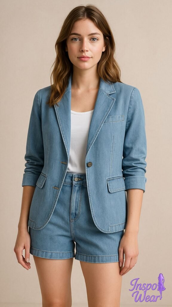 Denim-Chic Set