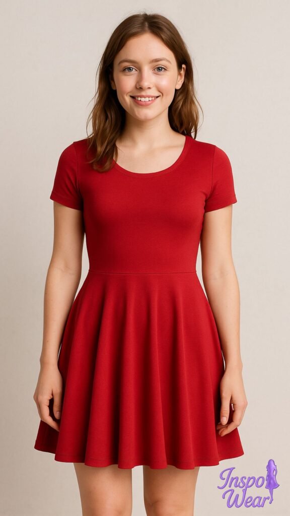 Knit Skater Dress