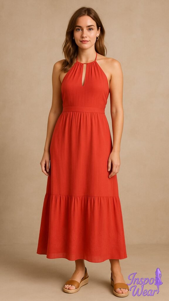 Halter Neck Dress
