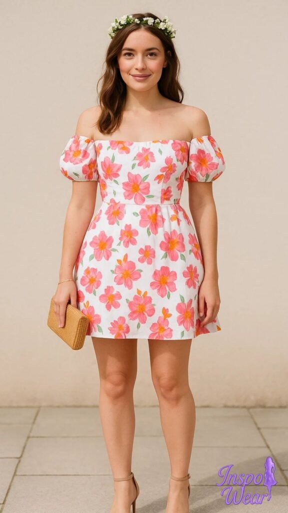 Floral Fiesta Mini Dress