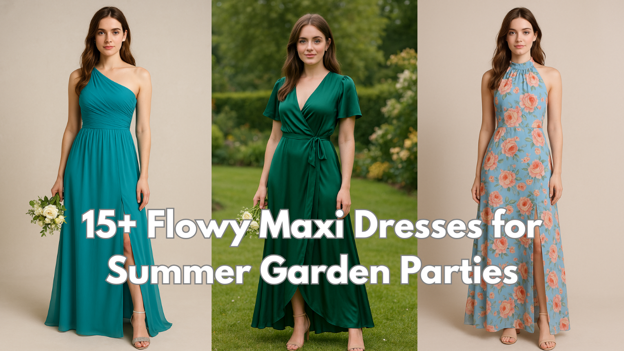 Flowy Maxi Dresses for Summer Garden Parties