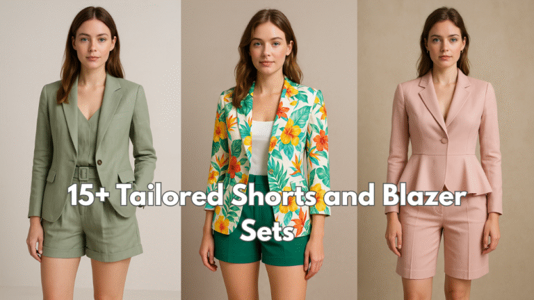 Tailored Shorts and Blazer Sets