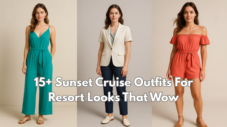 Sunset Cruise Outfits For Resort Looks