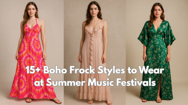 Boho Frock Styles to Wear at Summer Music Festivals